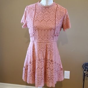 NWT lace skater dress